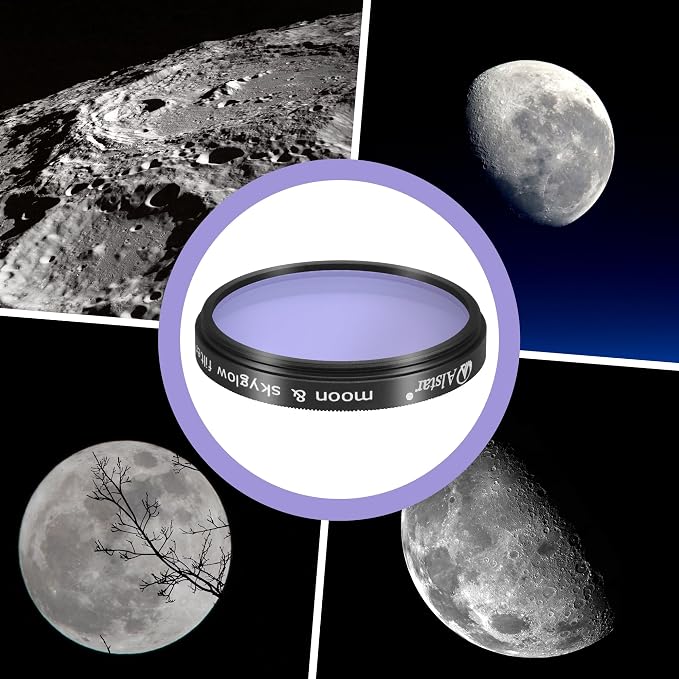 Alstar Telescope Filter 2 Inch Moon/Skyglow Filter Neutral Representation | - Image 7