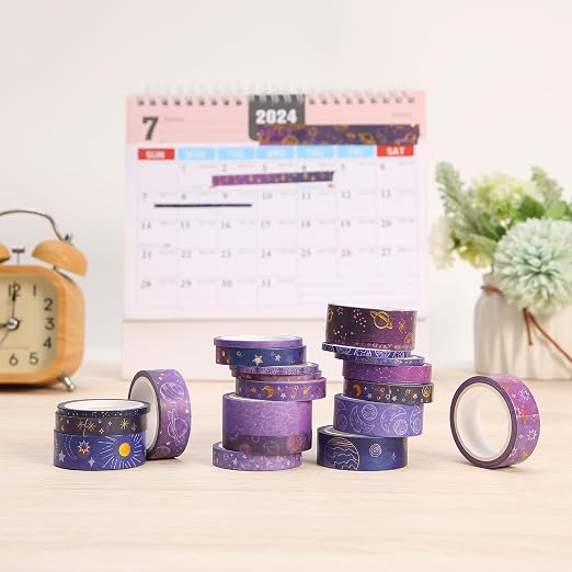 Mr. Pen- Washi Tape Set, 21 Rolls, 5.5 Yards/Roll | Washi Tape - Image 7