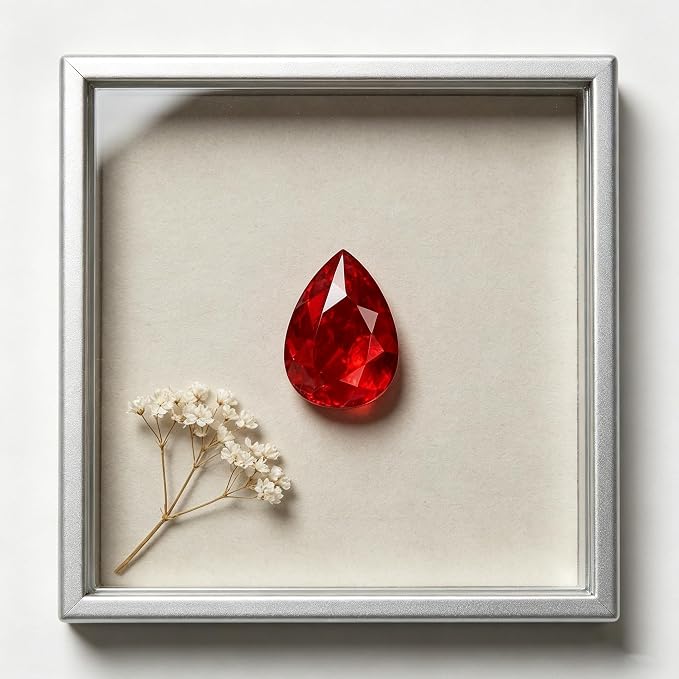 Ruby Red Cubic Zirconia Loose Beads Unset - Image 9