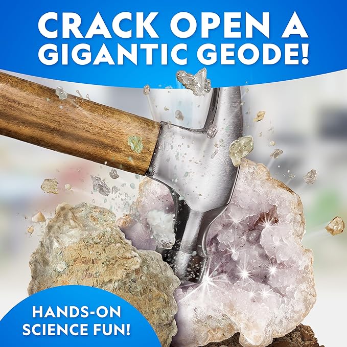 National Geographic Gigantic Geode Kit – Break Open a Huge Geode - Image 2