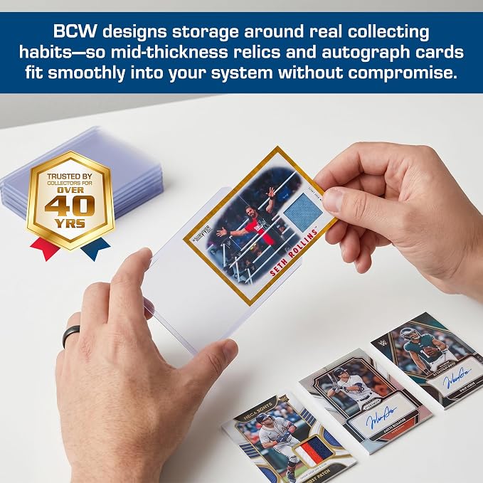 BCW Thick 79PT Card Top Load Holder, 3 x 4 - Image 3