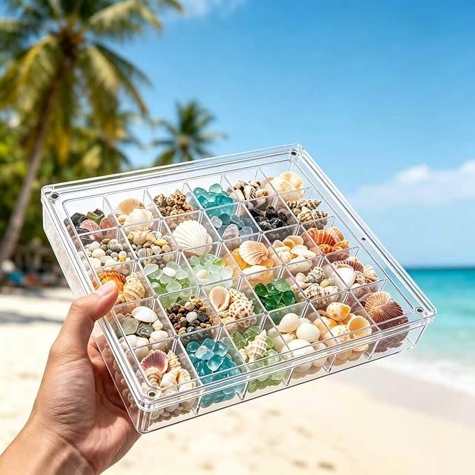 Grid Clear Acrylic Display Box - Image 6