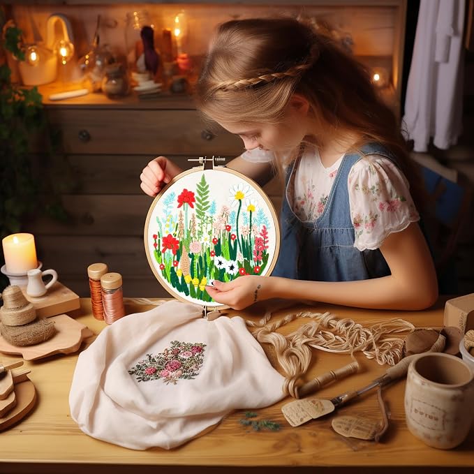 Bonroy Embroidery Kit for Beginners - Image 5