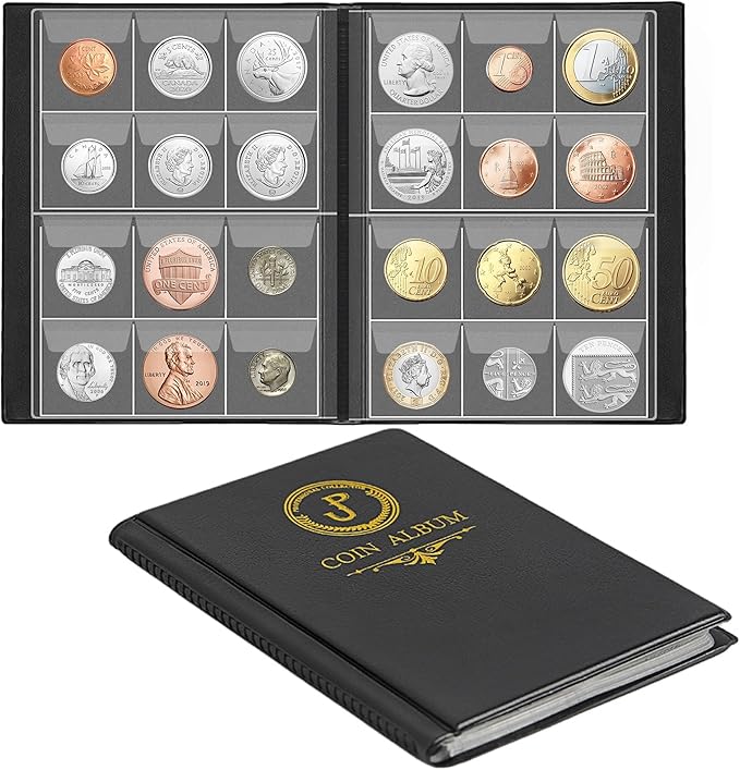 Uncle Paul Coin Album Coin Holder Coin Collection Book by UnclePaul