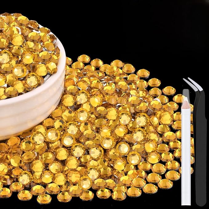 4000PCS 5mm Resin Rhinestones Bulk by BELLEBOOST