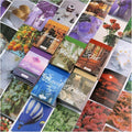 PRSTINCOL 6 Sets 300 Pcs Washi Stickers Set Assorted Colors Aesthetic Sticker by PRSTINCOL