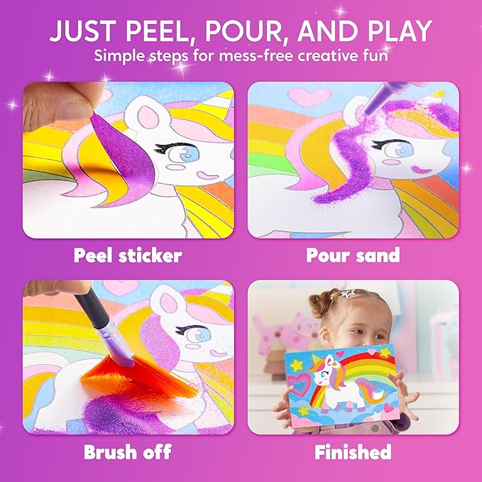 JOVA Klever Kits Glow Sand Art Kits - Image 5