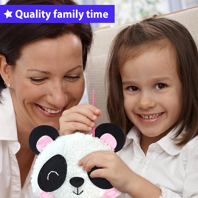 KRAFUN Panda Sewing Kit for Kids Ages 8-12 - Image 5