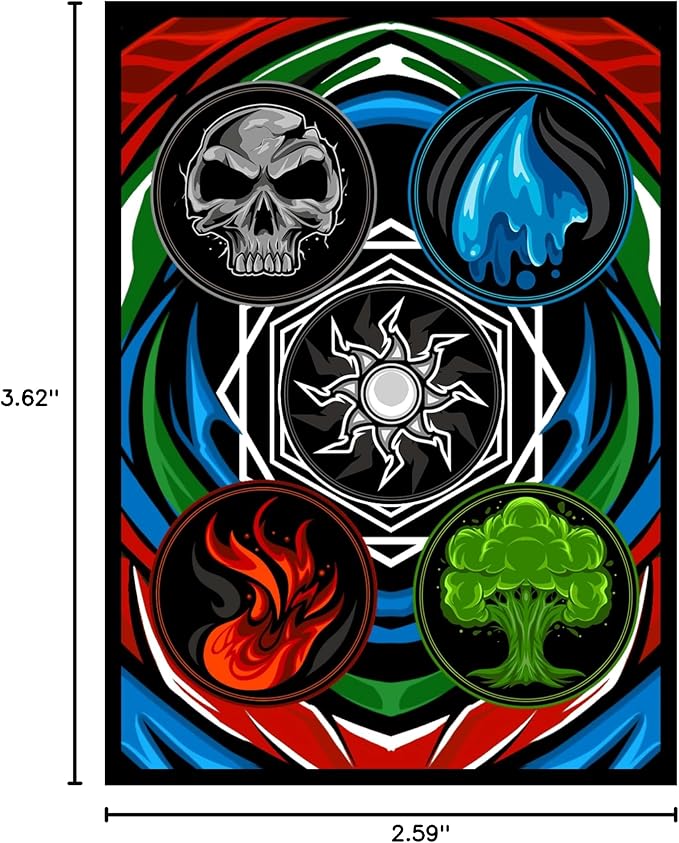 100ct Textured Matte TCG/MTG Card Art Sleeves - Image 3