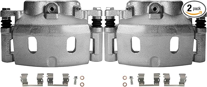 SCITOO 18B4918A 18B4919A Disc Brake Calipers Assembly with Bracket Fit For Cadillac 2008-2019,For Chevrolet 2008-2019,For GMC 2008-2019