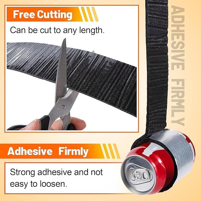 65.6ft Pipe Insulation Tape Wrap - 2pcs x 32.8ft Outdoor Winter Cold Hot Water Pipe Winterizing Self-Adhesive Foam with Aluminum Foil, Heat Preservation Reduce Heat Loss, 2" Wide