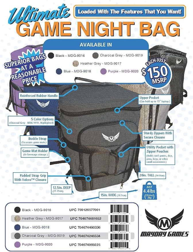 Ultimate Board Game Travel Bag – Durable Storage Case - Image 5
