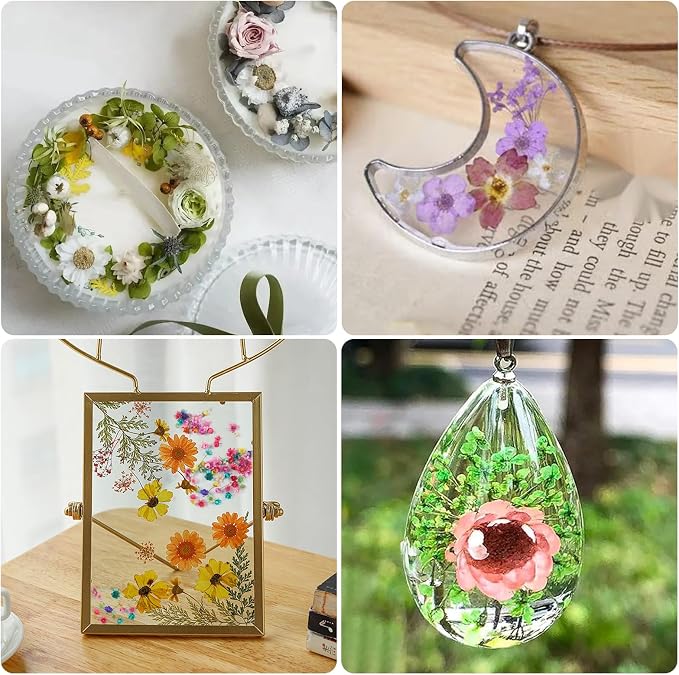 1000 Pcs Mini Dried Flowers for Resin, Small Dried Flowers for Crafts Resin - Image 7