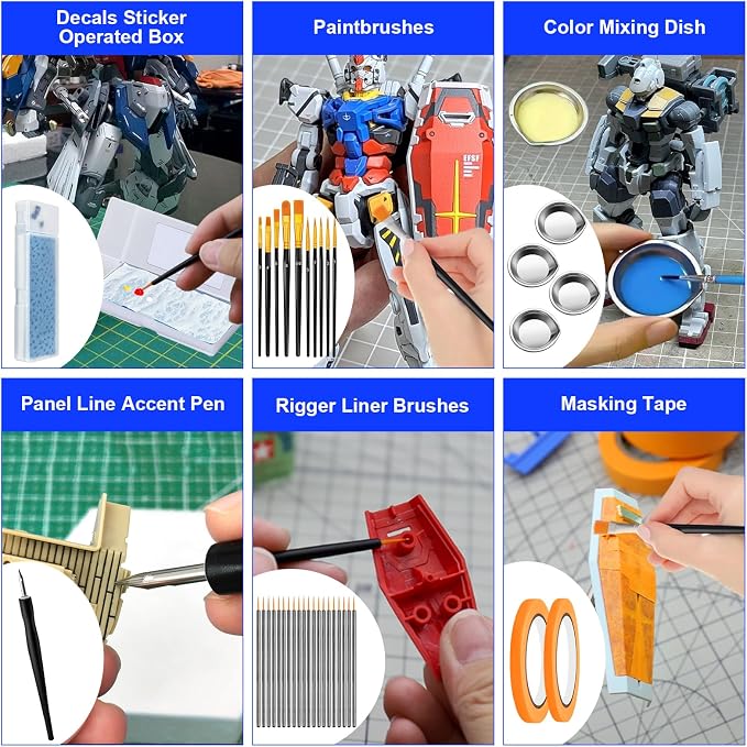 242 Pcs Gundam Tool Kit, Professional Model Tool Kit - Image 5