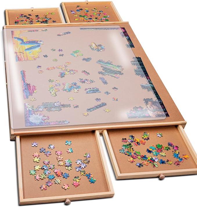 PlayVibe 1000 Piece Puzzle Board by PLAYVIBE
