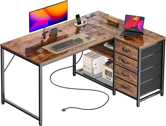 PRAISUN 43.3" Small Computer Desk by PRAISUN