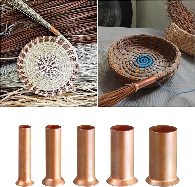 5 Pack Pine Needle Coiling Tool, 1 in Gauge, Basket Weaving Supplies, Premium - Image 5