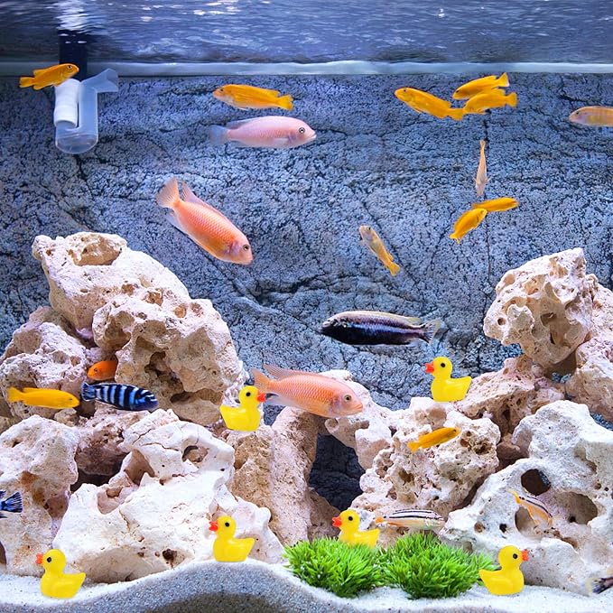 YsesoAi 100Pcs Mini Resin Ducks, Tiny Ducks Figurines Bulk - Image 5