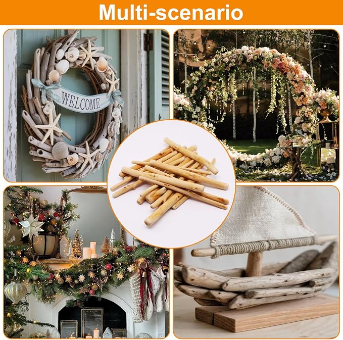 20PCS Natural Driftwood for Crafts - Image 6