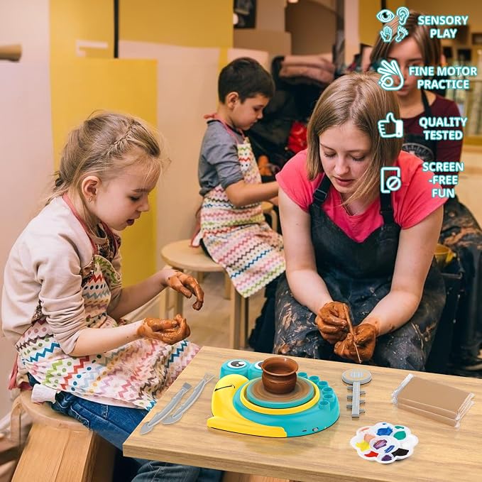 Aujazyble Pottery Wheel for Kids - Image 4