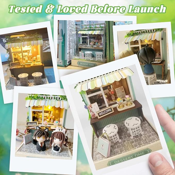Flever Dollhouse Miniature DIY House Kit Creative Room - Image 6