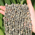 200 Pcs Crystal Chip Beads for Jewelry Making 5-8mm Dalmation Jasper | Natural by DQJRJTJewelryMakingCraftsSupplies