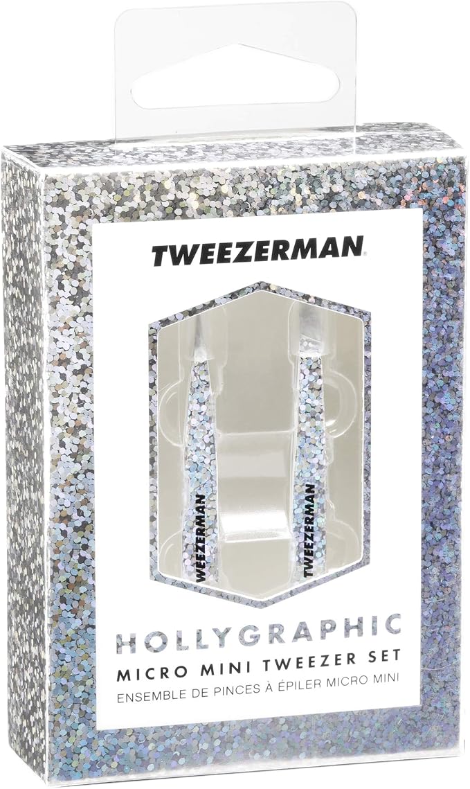 Tweezerman Micro Mini Slant & Point Tweezer Set - Image 8