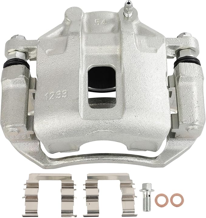 SCITOO Front Left Brake Caliper With Bracket 19B3300 Compatible For Dodge For Attitude 2006-2011,For Hyundai For Accent 2006-2011,For Kia For Rio 2006-2011,For Kia For Rio5 2006-2011