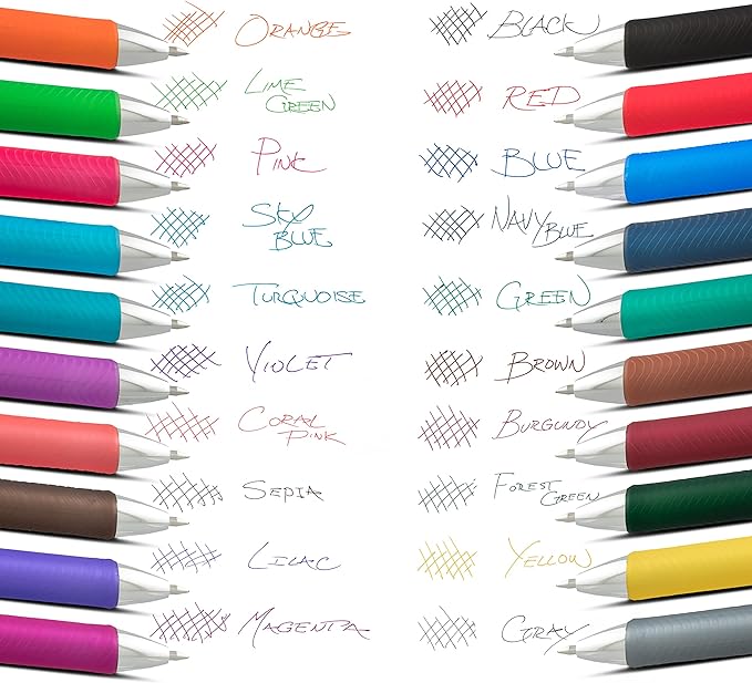 Pentel EnerGel RTX Retractable Liquid Gel Ink Pen, Medium line, Box of 12 Pens - Image 7