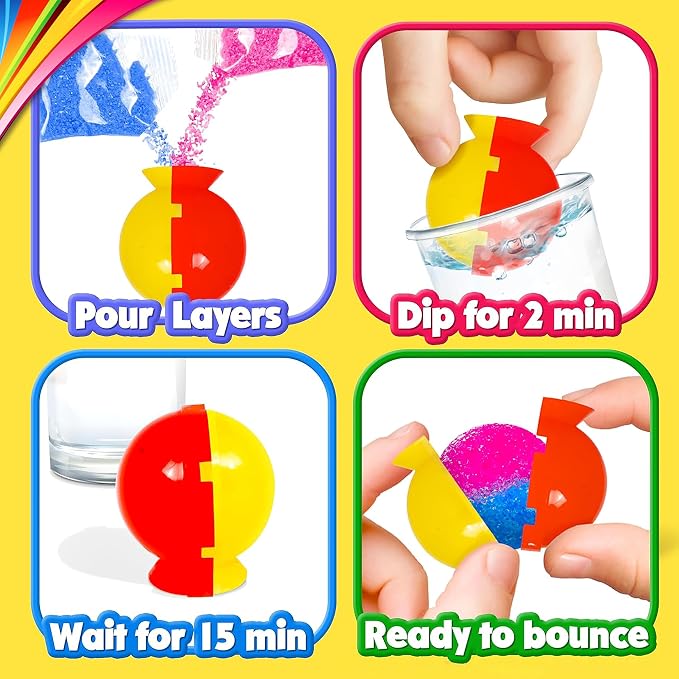 Creative Kids DIY Magic Bouncy Balls - Image 7