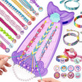 Euclidean Cube 2-in-1 Friendship Bracelet Making Kit, Arts and Crafts by EuclideanCube
