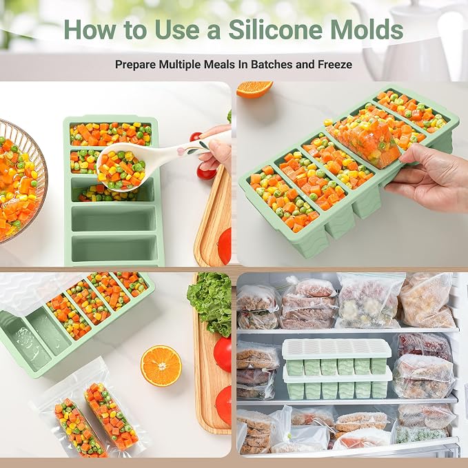 1/2 Cup Silicone Freezer Molds - Image 5