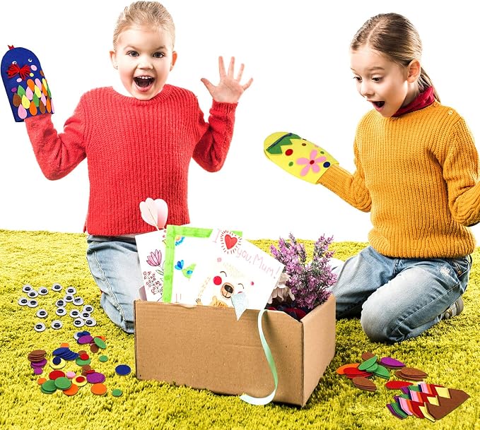 Gejoy 16 Pcs Hand Puppet Making Kit - Image 6