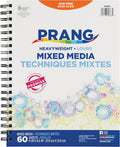 Prang Mixed Media Journal, Heavyweight, 8.5" x 11", 60 Sheets by Prang