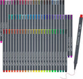Vanstek 72 Colors Journal Planner Colored Pens, Fineliner Pens by Vanstek