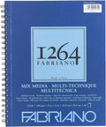 Fabriano 1264 Mixed Media Pad, 110 lb. by Fabriano