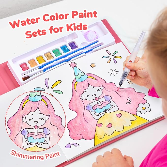 JoyCat Paint with Water Coloring Books - Image 5