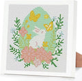 Tiwabb Cross Stitch Kits for Adults Beginners, Easter Egg Cross Stitch Kits by DIYHomeDecor