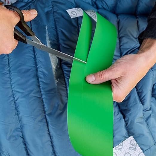 GEAR AID Tenacious Tape 3”x20” Fabric and Vinyl Gear Repair Tape, Quickly Fix Holes and Rips in Puffy Jackets, Rain and Snow Gear, Tents, Sleeping Bag and More, Gray, 1 Pack