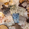 180 Sheets Vintage Autumn & Winter Scrapbooking Supplies, 4x5.5 Dreamy by Unknown