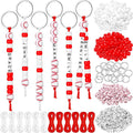 Landical 564 Pcs Baseball Keychain Making Kit DIY Baseball Bead Key Chain Craft by Landical