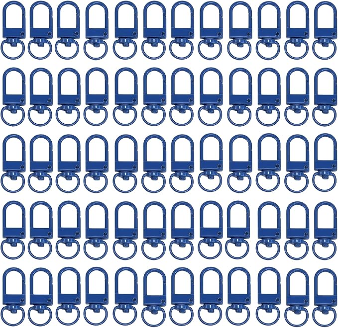 Keychain Clasp Keychain Clip Accessories Bulk 60pcs Colorful Lobster Claw Clasps by Cmidy