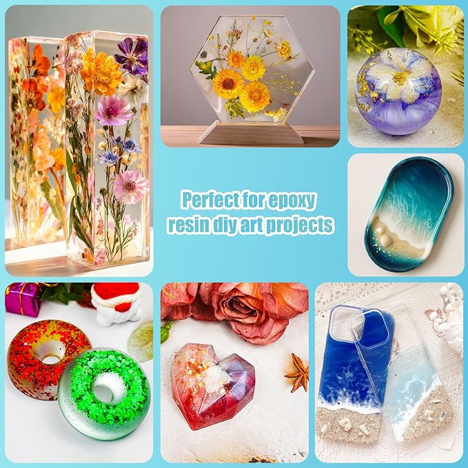 Resin Art Kit for Beginners, 16oz Epoxy Resin - Image 6