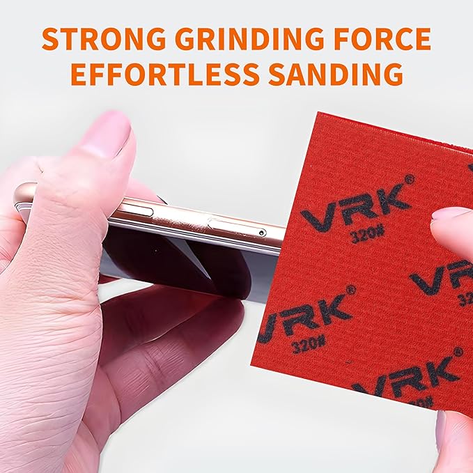 28 Pcs 320 Grit Sanding Sponge,Ultra Fine Sandpaper,Soft Foam Hand Sander Block Wet Dry Sanding Pads for Automobile Wood Furniture Metal Drywall Polishing