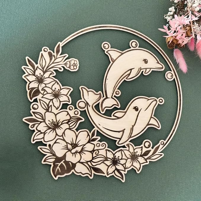Sea Animal Stencils Reusable Turtle Shell Fish Stencil Jellyfish Octopus - Image 7