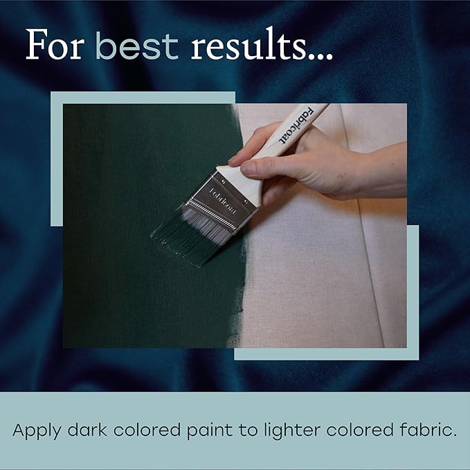 Fabricoat Dark Brown Fabric Upholstery Paint & Dye | 500ml / 17 fl oz | Restore - Image 7