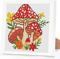 Tiwabb Mushroom Cross Stitch Kits by DIYHomeDecor