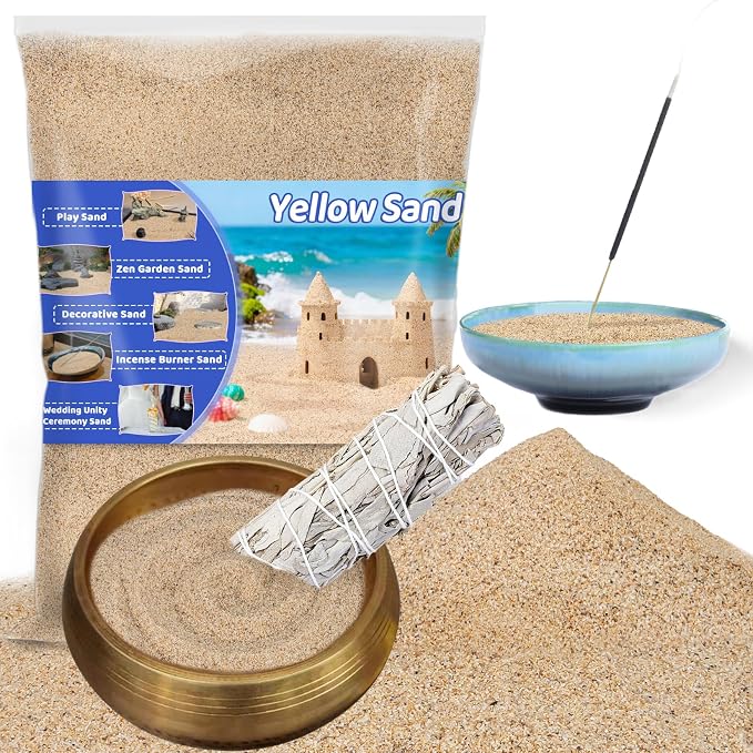 RAINFLOW 30 OZ Fine Yellow Sand by Unknown
