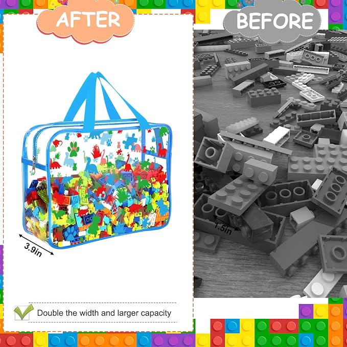 6 Packs Large Toy Storage Bags - Image 5
