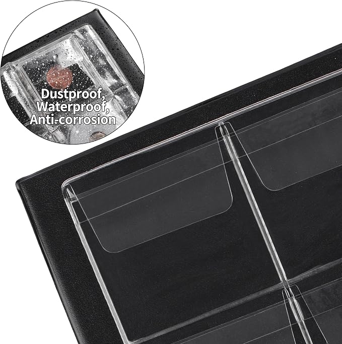 36 Pockets Blue Coin Capsule Holder Album - Image 3
